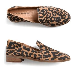 New Lucky brand women’s leopard shoes. Brand New. size 9.5. Never worn